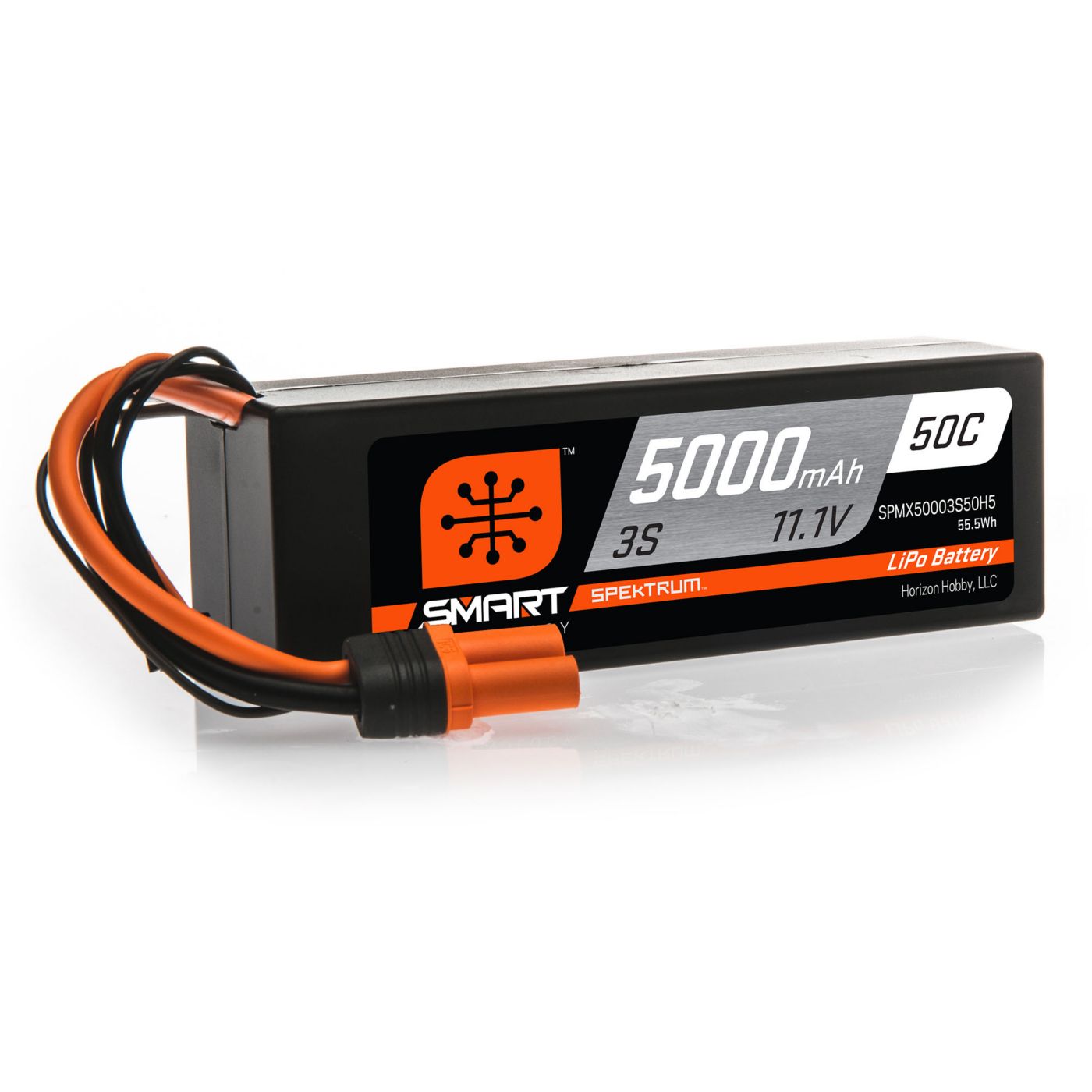 Spektrum 11.1V 2200mAh 3S 50C Smart LiPo IC3